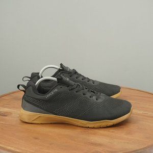 Hylete Mens Circuit II Cross Training Shoes 9.5 Black Athletic Vibram Gum Sole